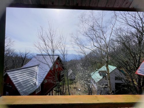 バルコニーからの景色