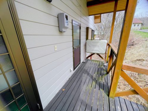 玄関前デッキ 玄関前デッキ